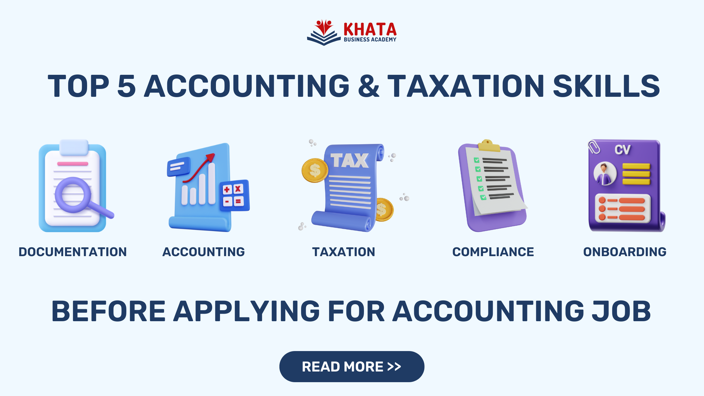 The 5 Corporate Skills that Accountants must learn before applying for a Job